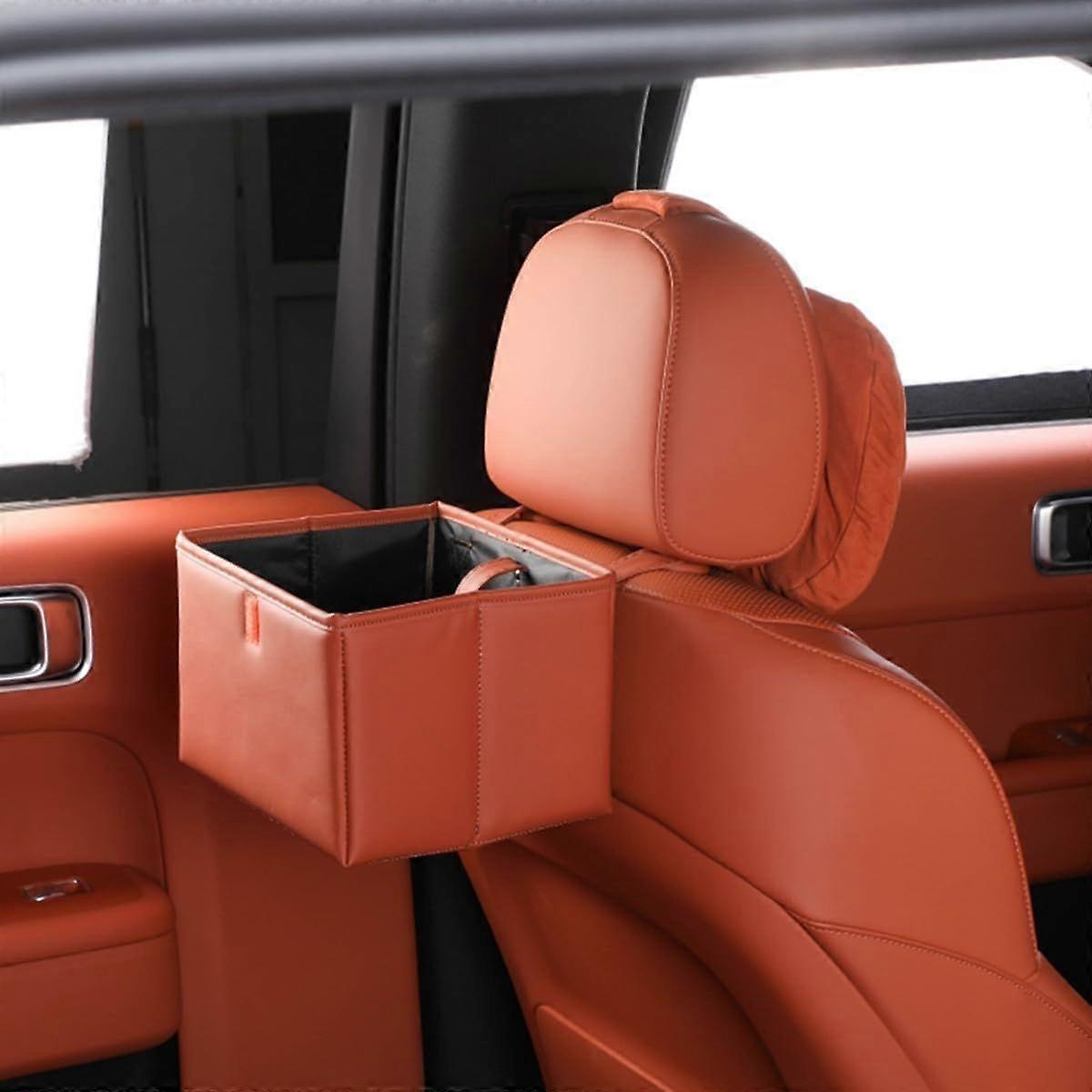 New Leak-Proof Car Trash Can, Universal Hanging Auto Garbage Bag, Multi-Use Organizer for Outdoor Traveling, Foldable Trash Bin for Truck, SUV, Home, 