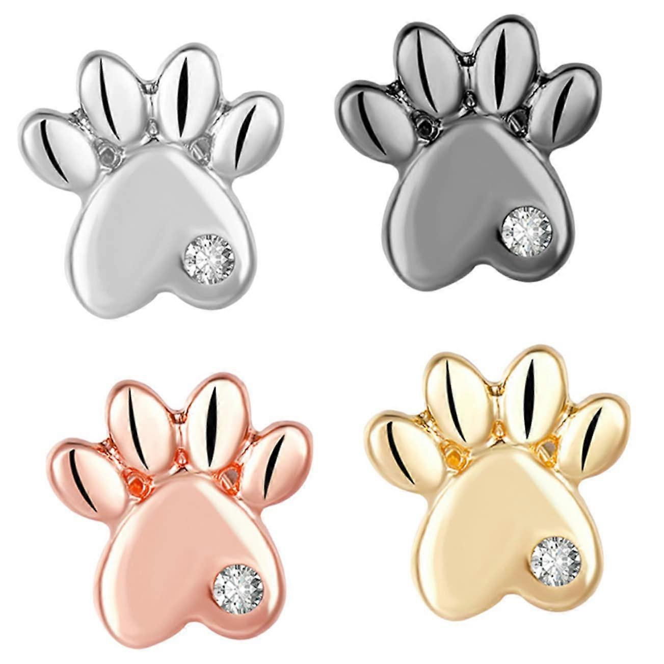 4pcs Replaceable Strap Studs for Watches, Exquisite Watchband Accessories in Various Colors and Styles