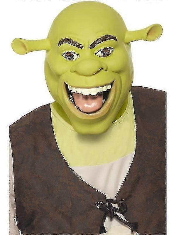 Shrek Latex Mask, One Size