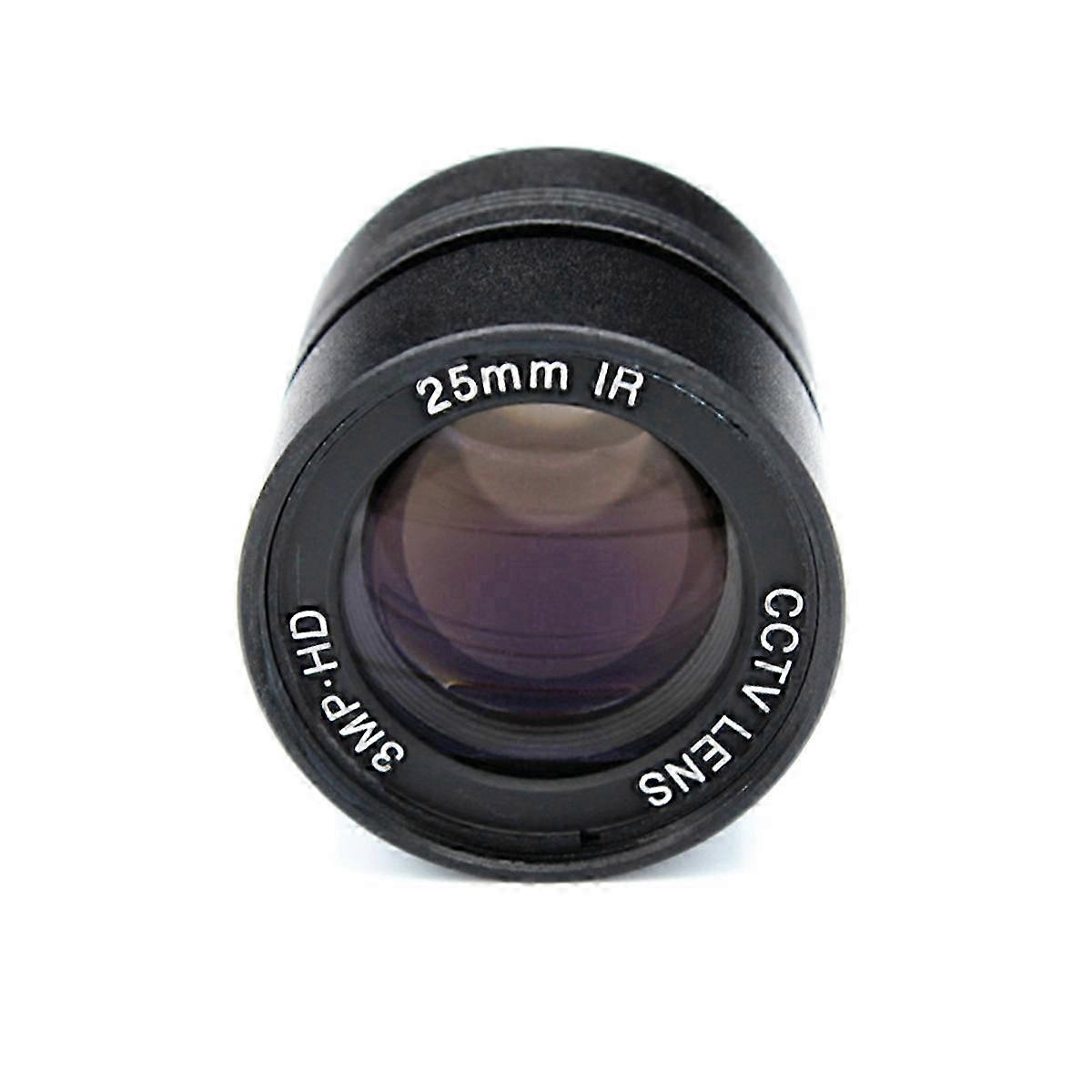 3mp 25mm CCTV Lens View 70m 11 Degrees F1.4 IR Fixed Iris Mount for Security