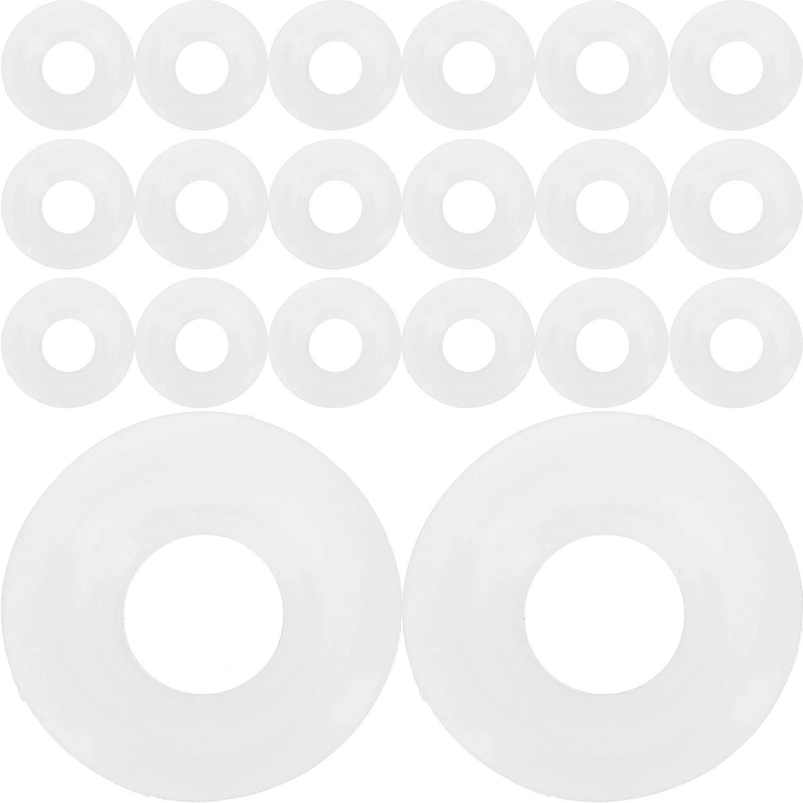 24pcs Beer Bottle Seal Gaskets Soda Bottle Replacement Gaskets Leak-proof Swing Washers