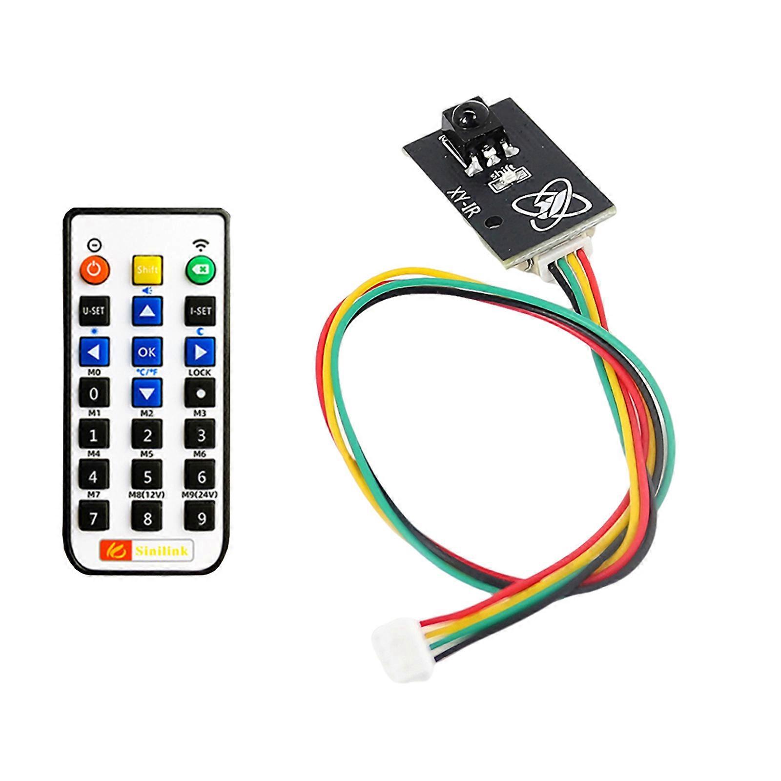 Infrare Remote Receiver Module Sensitive Infrare Remotes Control Module with Digital Keypad for Power Systems