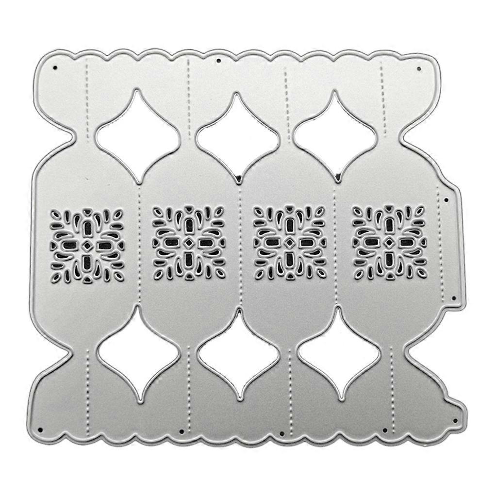 Candy Shape Gift Box Embossing Metal Cutting Dies Stencil DIY Scrapbook Template