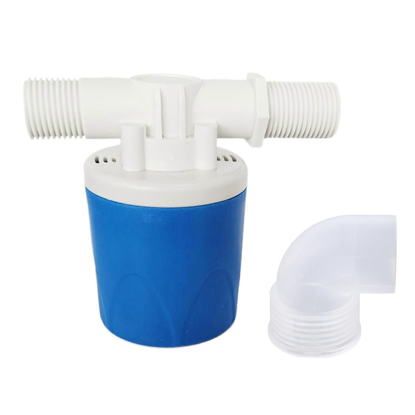 Top/Side Water Inlet Float for Valve Auto Control Water Level for Valve for Aquaculture,Pools,Aquariums No Electricity i Multicolor