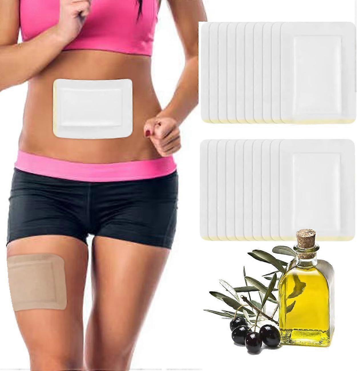 2025 Latest Model  20 Pcs Organic Castor Oil Belly Button Patch | Self-Adhesive