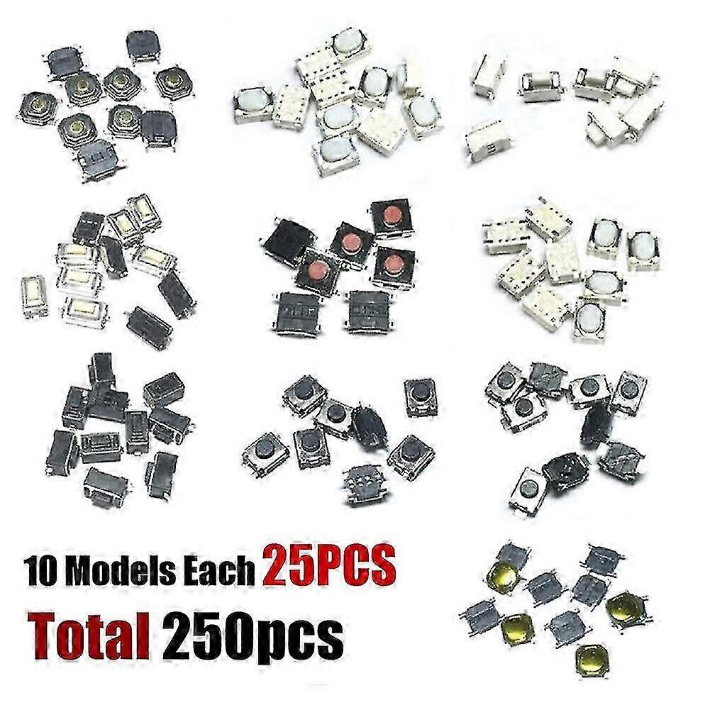 Car Remote Control Push Button Switch Car Keys Button Touch Microswitch With Box Touch On/off Switch