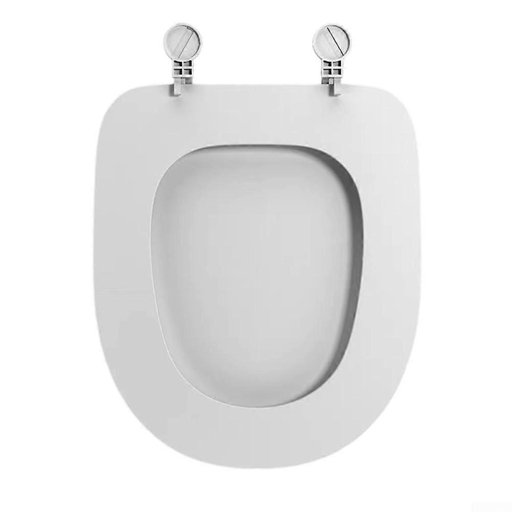 Simplified maintenance. Quickrelease softclosing toilet lid, white Utype.
