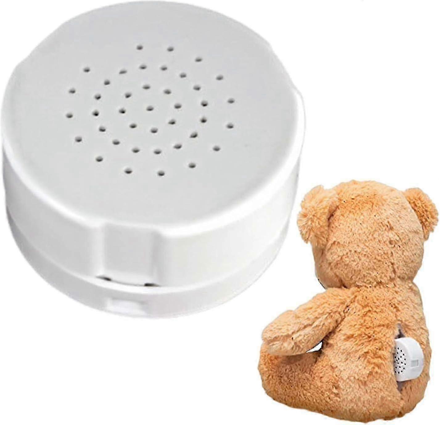 Voice Recorder for Teddys Bear Press Recordable Voice Sound Box Recorder Module 30 Second Recorder for Stuffed Animals Plush Toy Pillow
