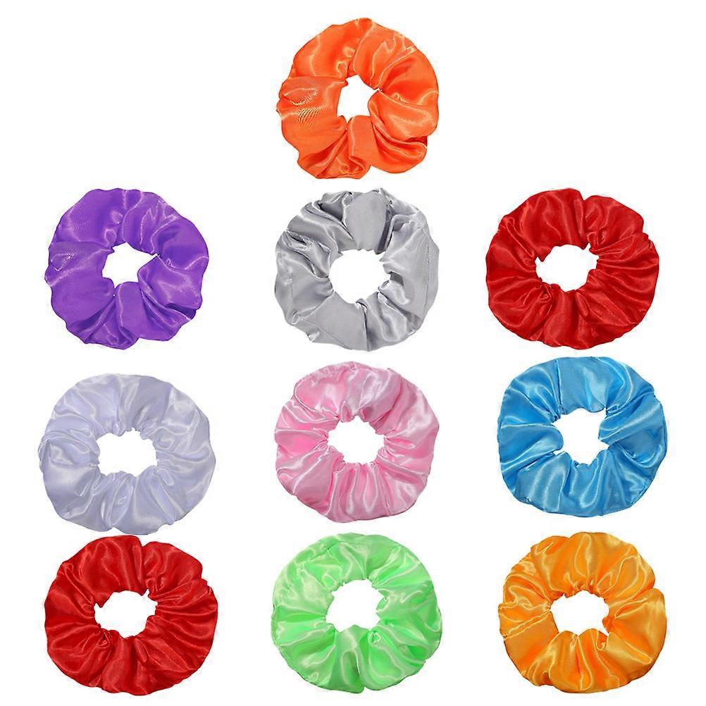 Glowing Hair Rings for Party Decor Assorted Color Polyester Warm and Simple Design