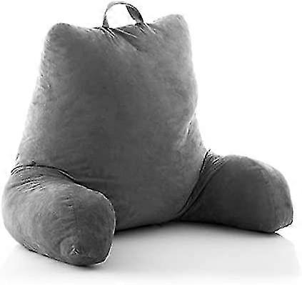 Reading Cushion Armrest Reading Cushion For Bed, Sofa - Reading Pillow In Bed - Memory Foam Lumbar Support Cushion
