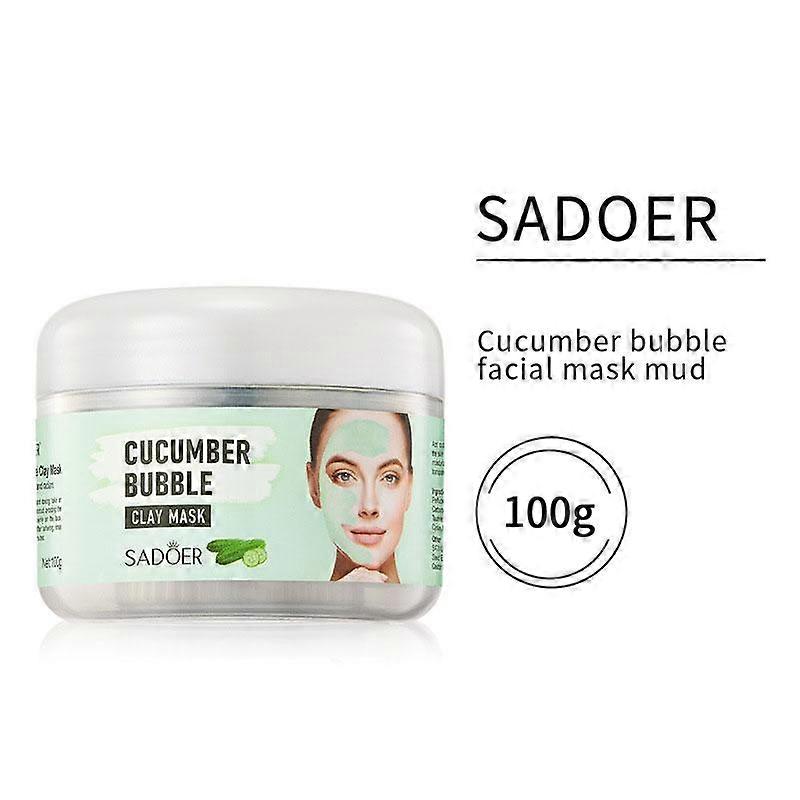 Cucumber and Peach Bubble Mask Mud Deep Cleansing Pores Anti-Wrinkle Mask Skin Care Products