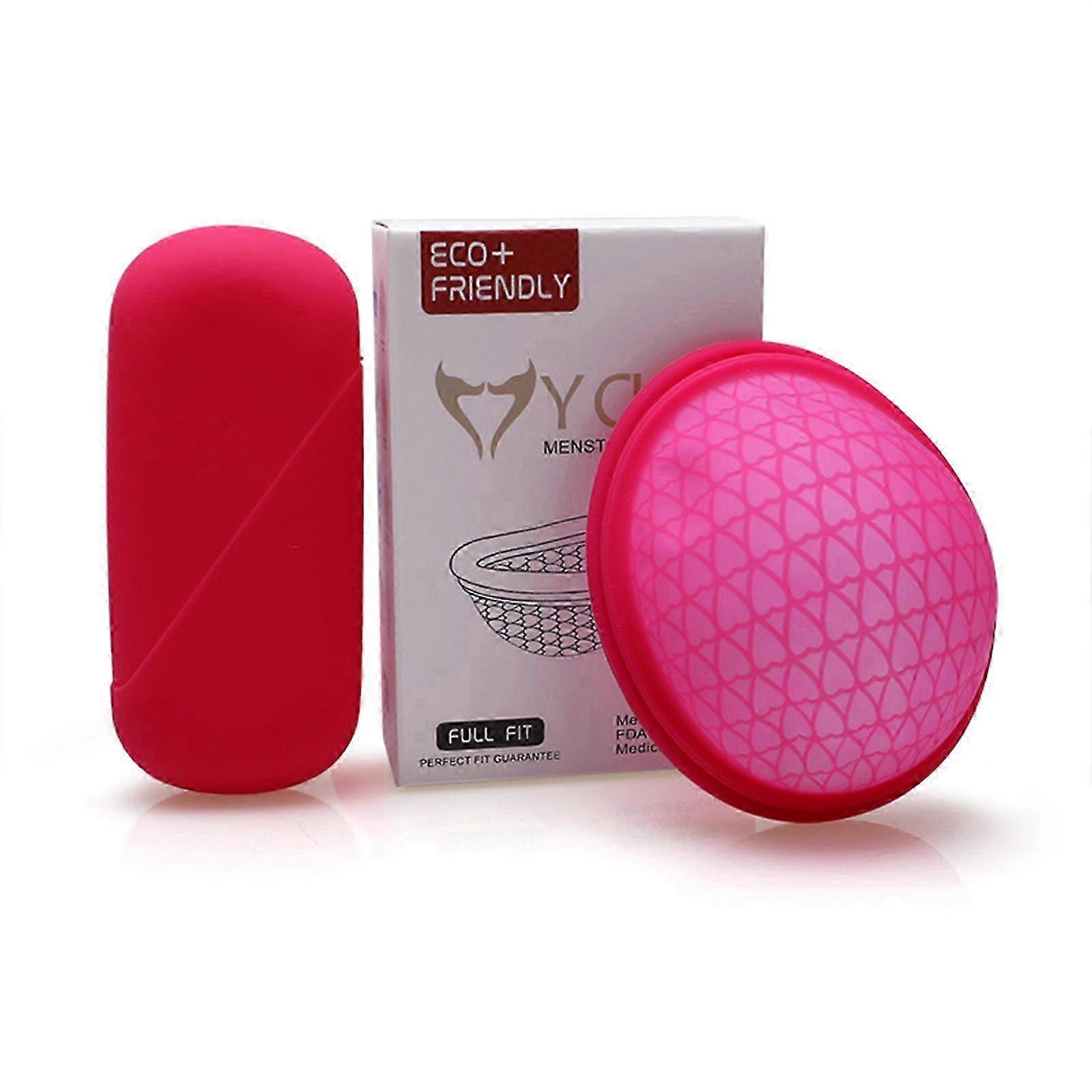 EcoBlossom Wiederverwendbare Menstruationsscheibe 2er-Set - FDA-Zulassung - Women's Health