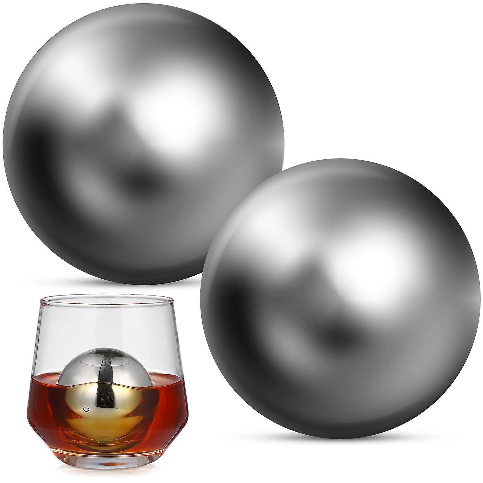 Beverage Ice Spheres, Reusable Drink Accessories, Securely Designed Balls