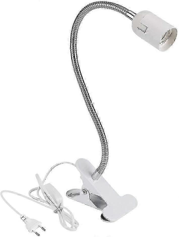 E27 Socket with Clamp & EU Plug, Energy Class A+