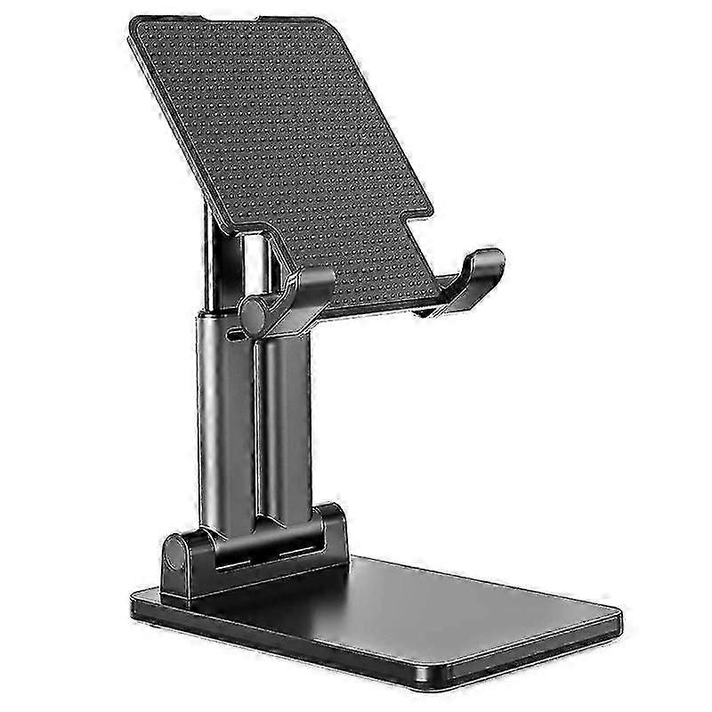 Dual Pole Foldable Tablet Stand,adjustable Height For Ipad Pro Stand Extendable Solid Desktop Stand