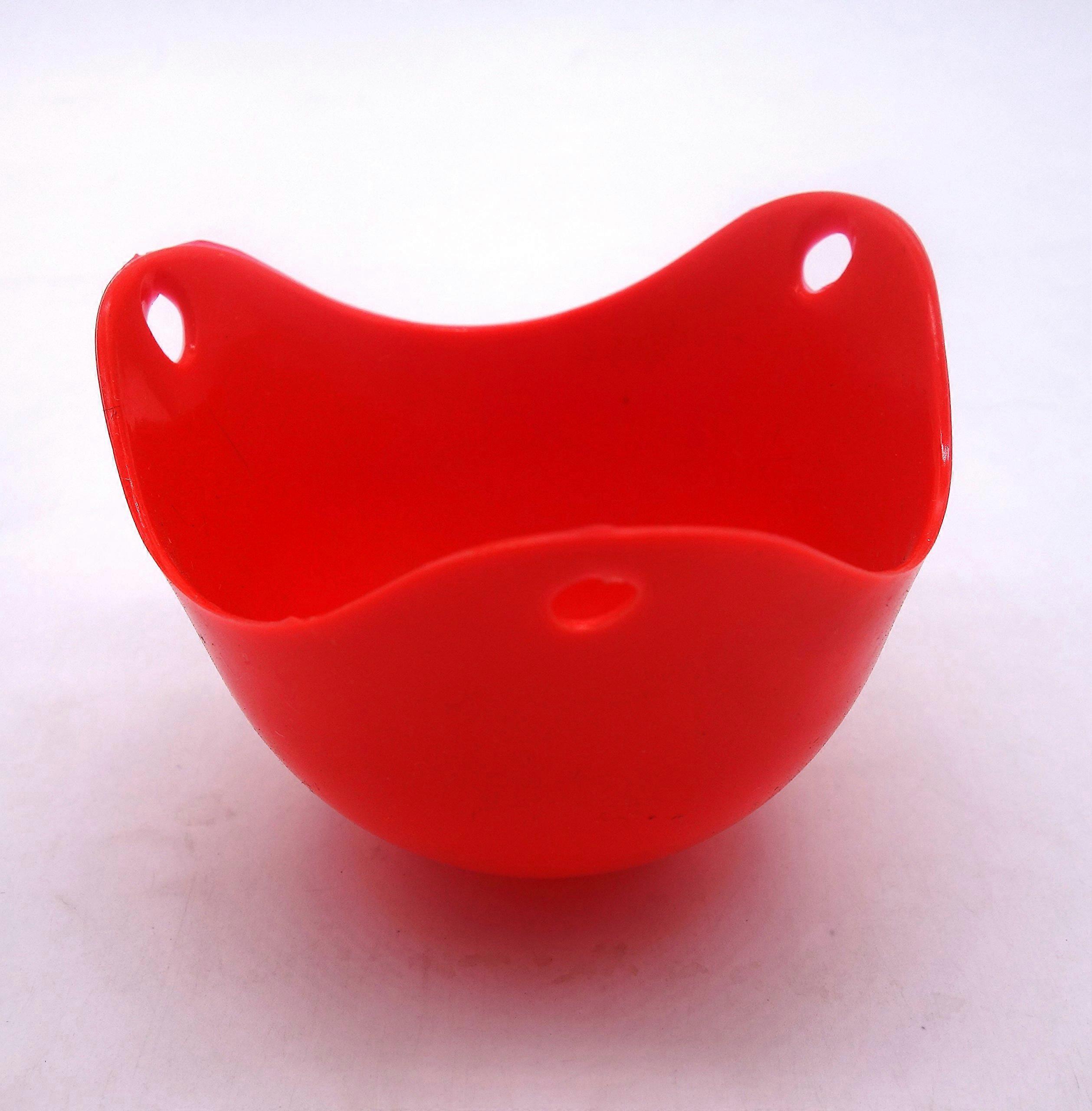 4PCS Egg Poacher Silicone Cooking Perfect Poached Eggs Molds