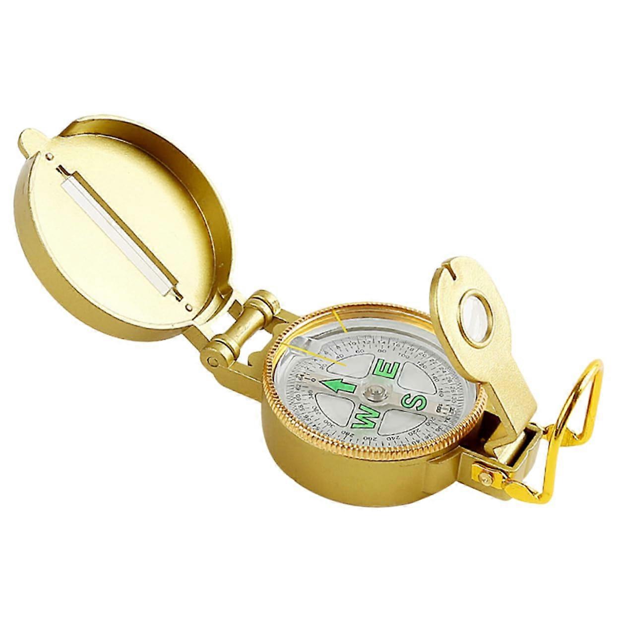 Multifunctional Portable Compass For Outdoor Activities Compact For Camping And Emergencies Durable With Practical Hanging Mechanism