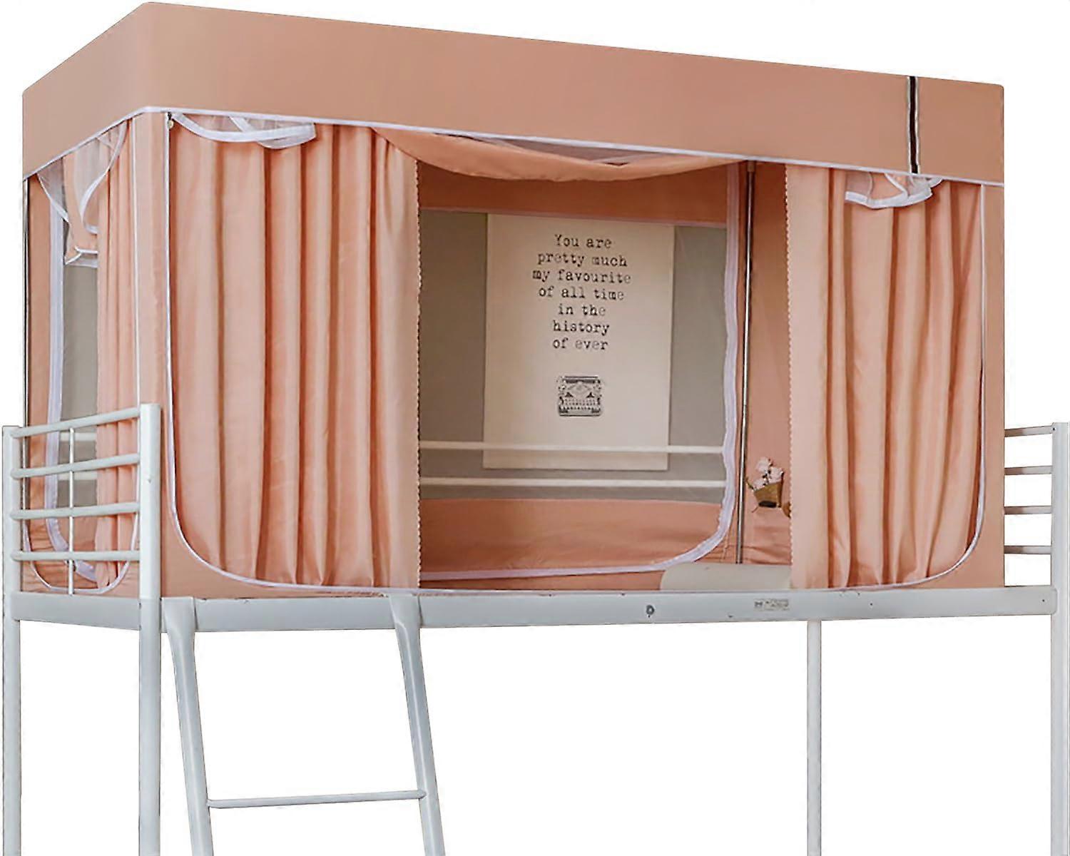 Rosa Betthimmel canopy for double bed, portable inner tent, breathable blackout fabric (mattress not included)