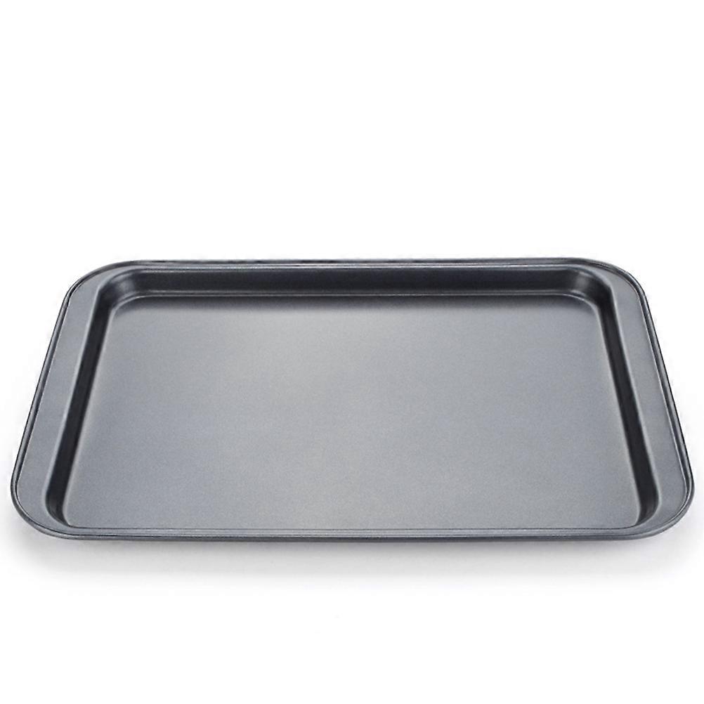 Nonstick Rectangular Baking Pans 2pcs Set   Easy Clean Oven Trays for Toaster and Conventional Ovens