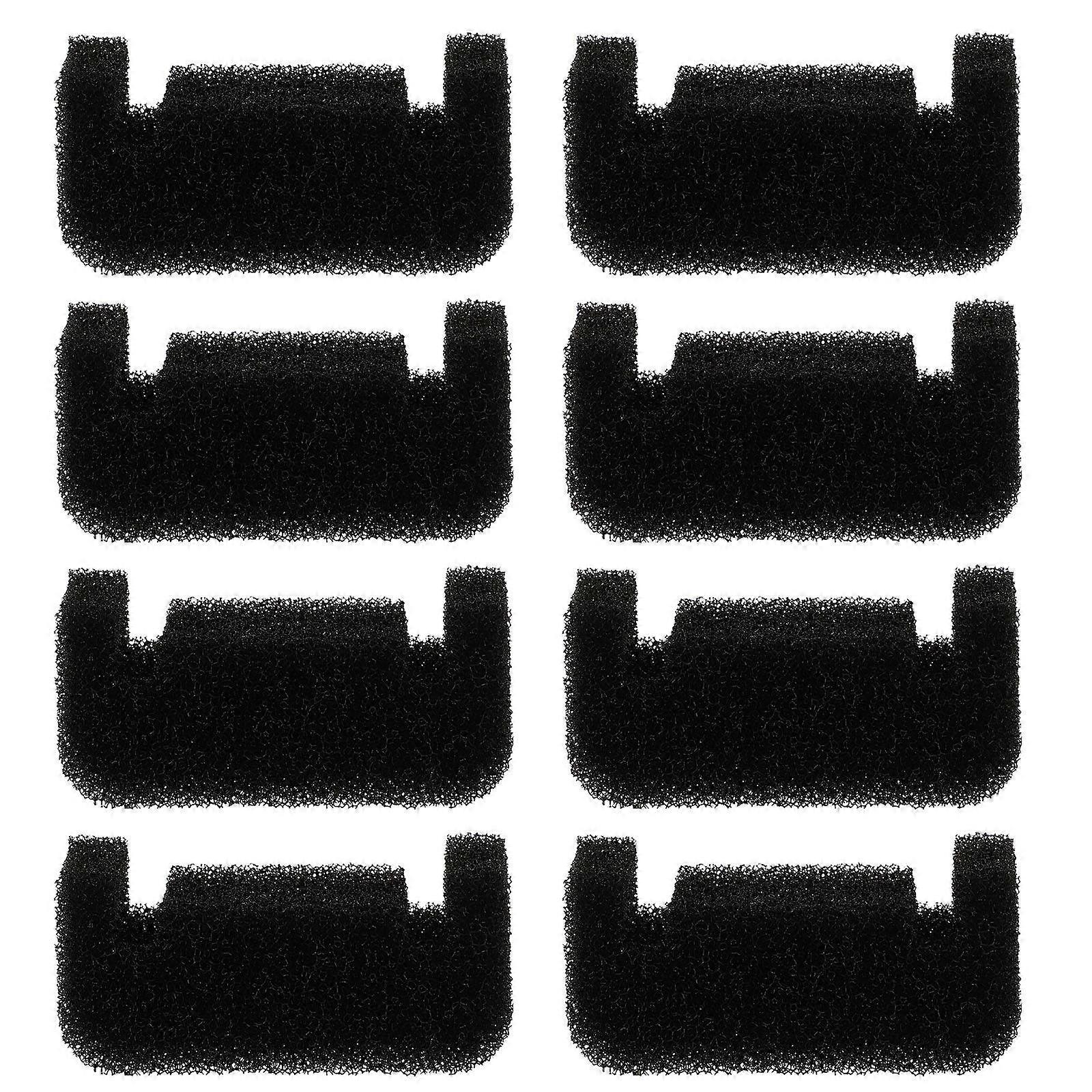 8pcs U Shaped Pet Water Fountain Replacement Sponge Filters for Cats and Dogs – Durable, Easy Install, Promotes Hydration