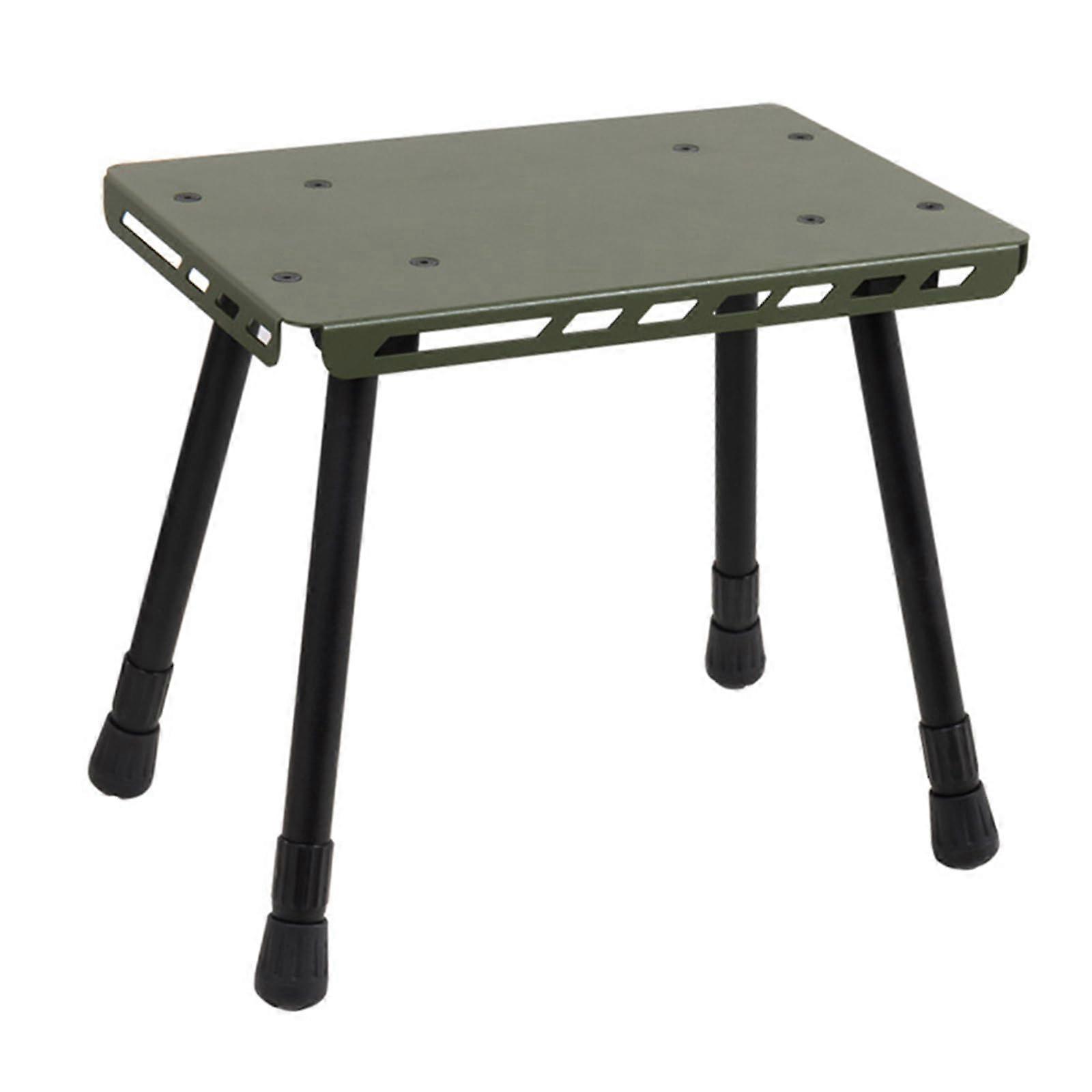 Lighter 2in1 folding stool for the outdoor area table chair from aluminum alloys portable folding chair for picnics camping folding stool armygreen
