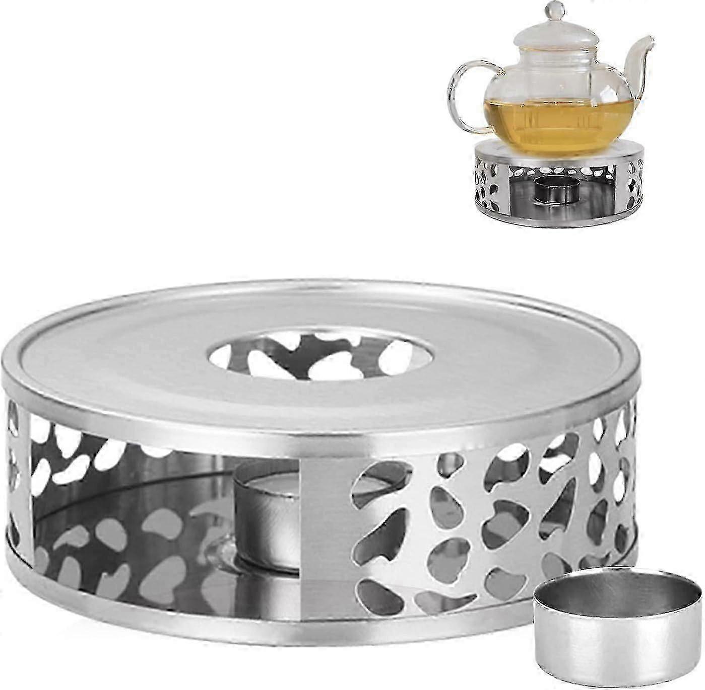 Tea Warmer with Tea Light for Coffee & Tea Pots 15x5cm