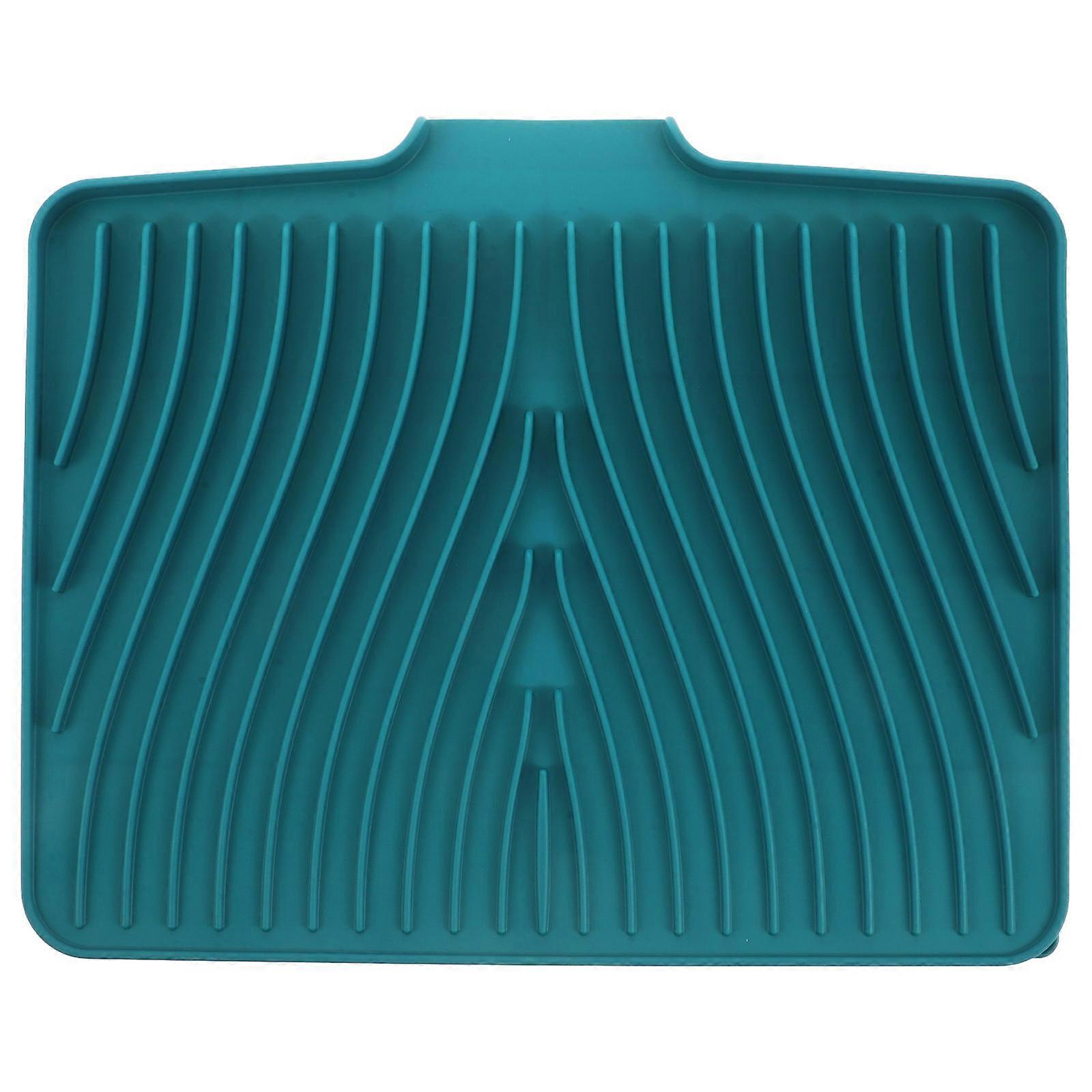 Dish Drying Pad Easy to Clean Silicone Home Dinnerware 1Set