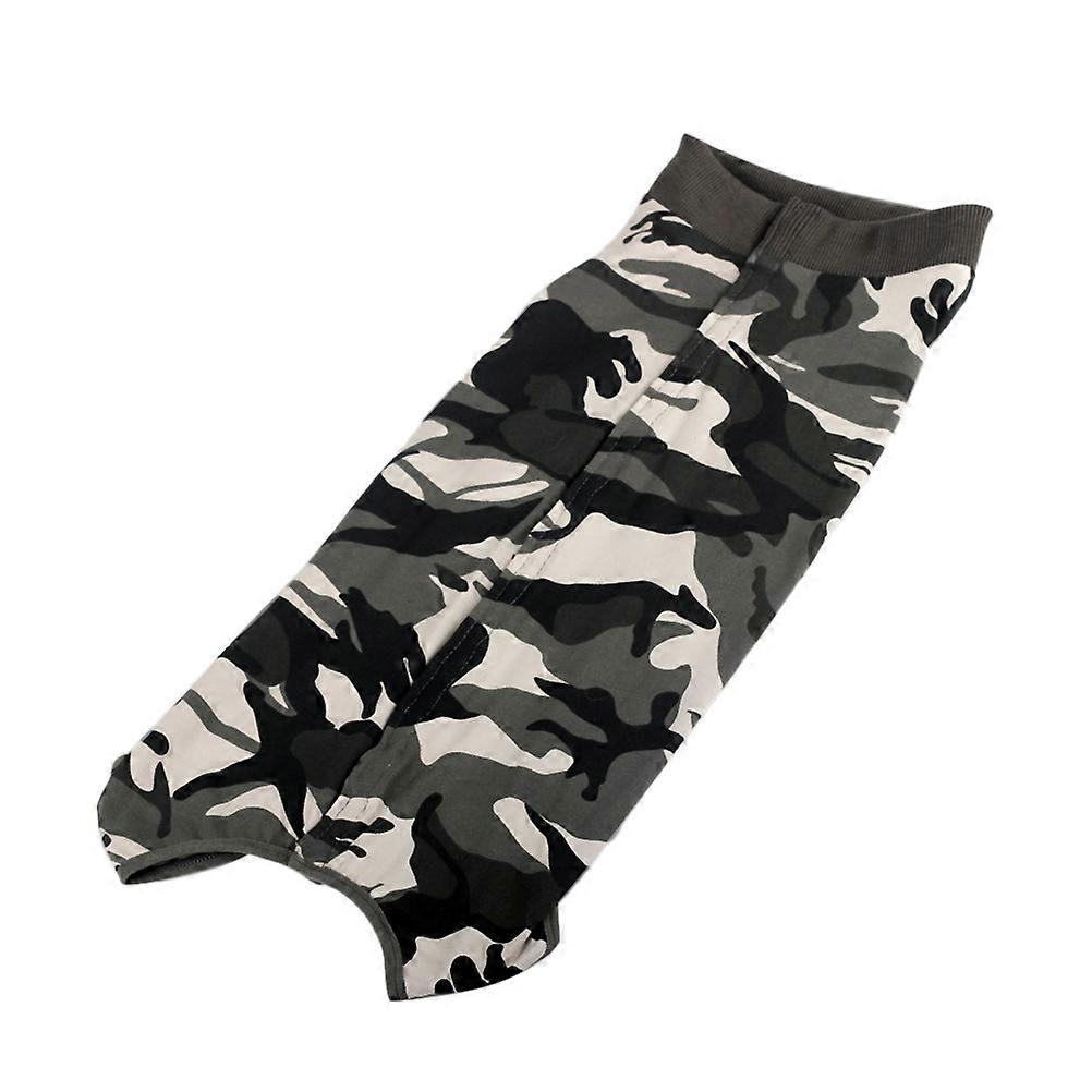 Pet Owners Dog Recovery Clothing Elastic Four-Legged Design Recovery For Dogs And Puppies Camouflage Xl 1Pack