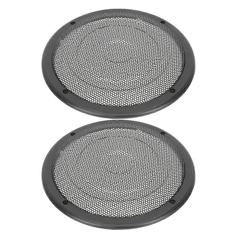 Car Speaker Grill Metal Mesh Speaker Grill Sound Quality Enhancement Car Owners 22.50X22.50X1.50CM 2Pack