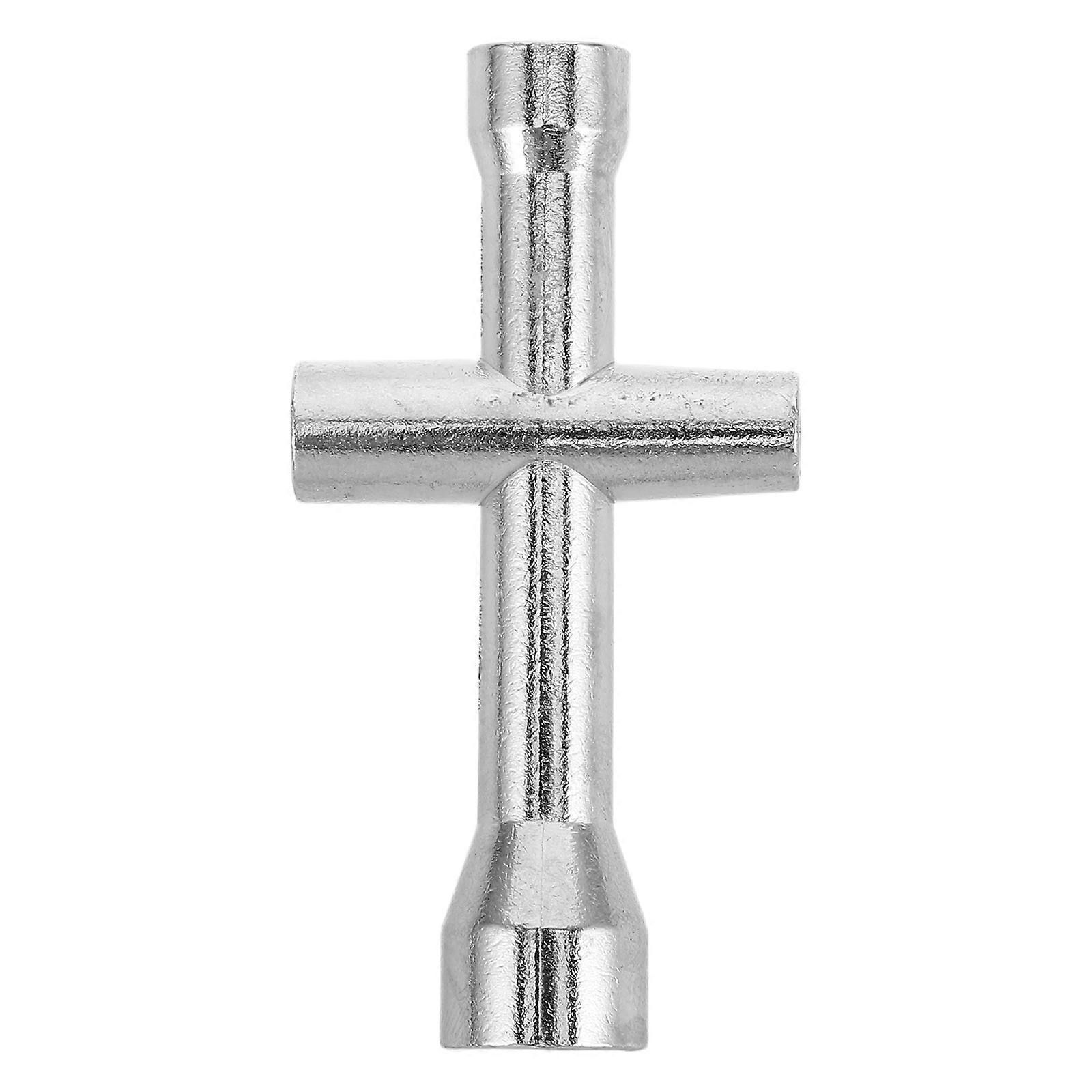 Precision Tool Multi-Functional Wrench For Maintenance And Repair Work Silver 4.80X2.50X1.00Cm 1Pack