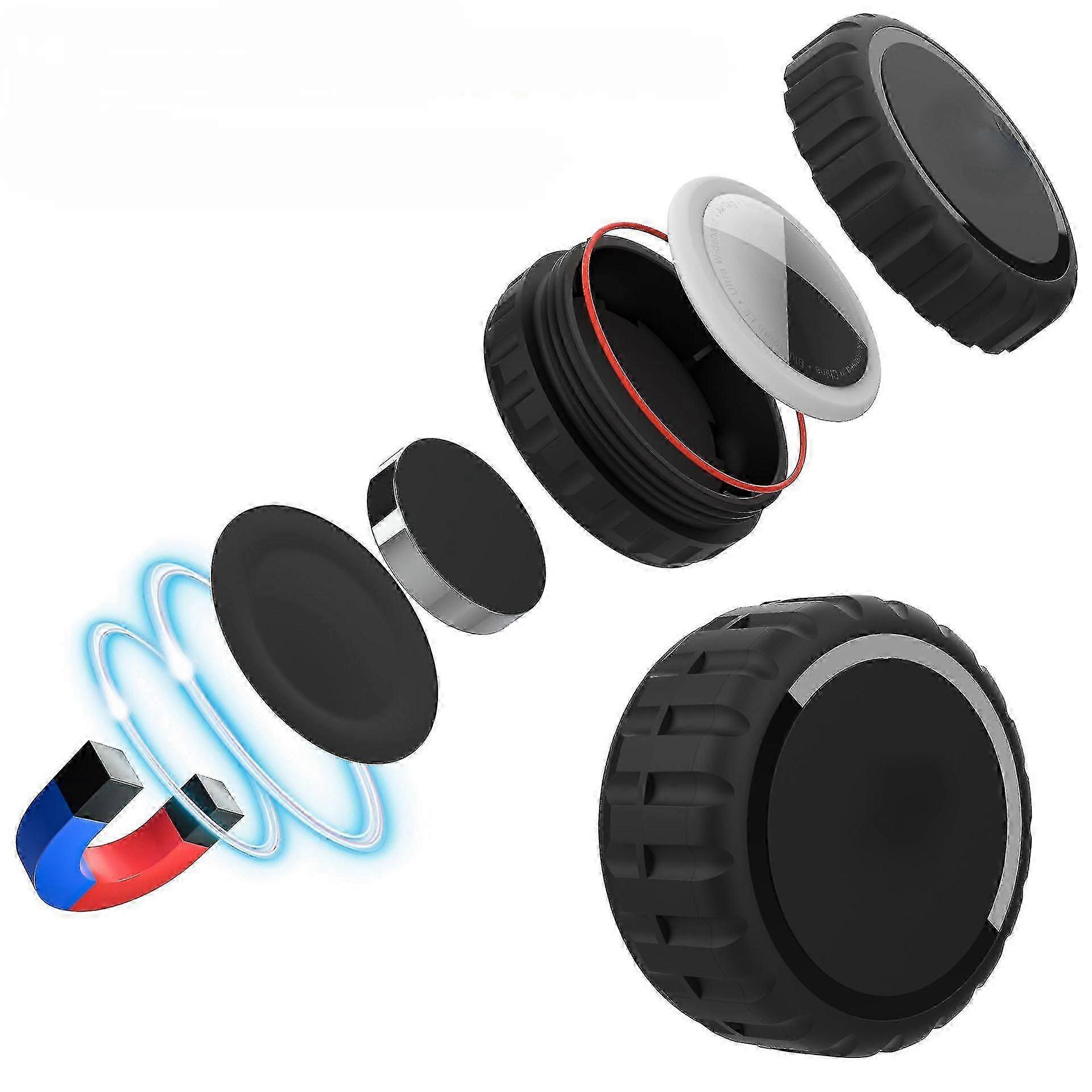 لحالة Airtag المغناطيسية لحامل علامة الهواء ، حامل AirTag للماء ، حامل الدراجة ملصق AirTag ، غطاء مكتشف التعقب الواقي المخفي لدراجة السيارة