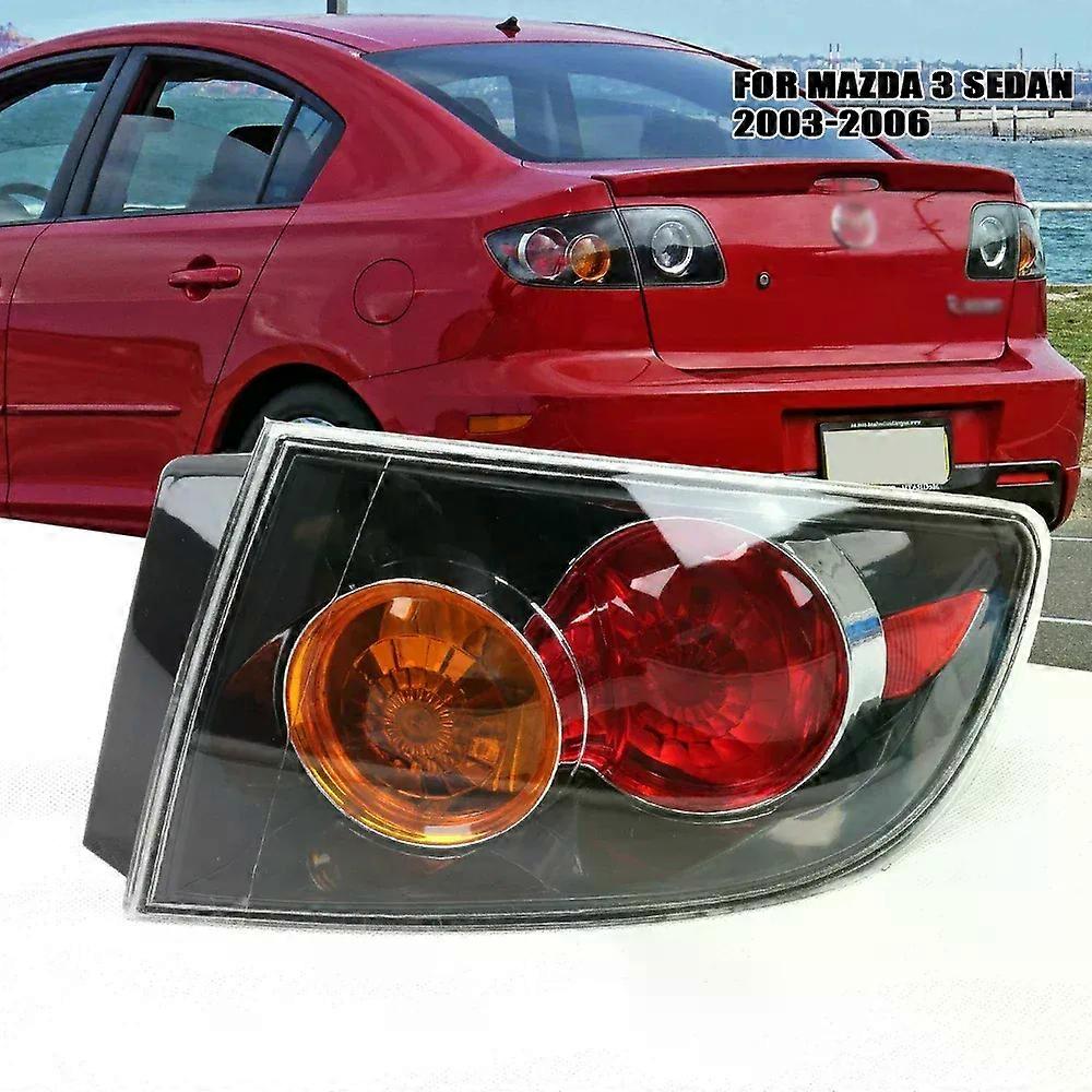 unique Left/Right Side Tail Lamp FOR Mazda 3 Sedan 2003 2004 2005 2006 Rear Tail Light Brake Lamp with