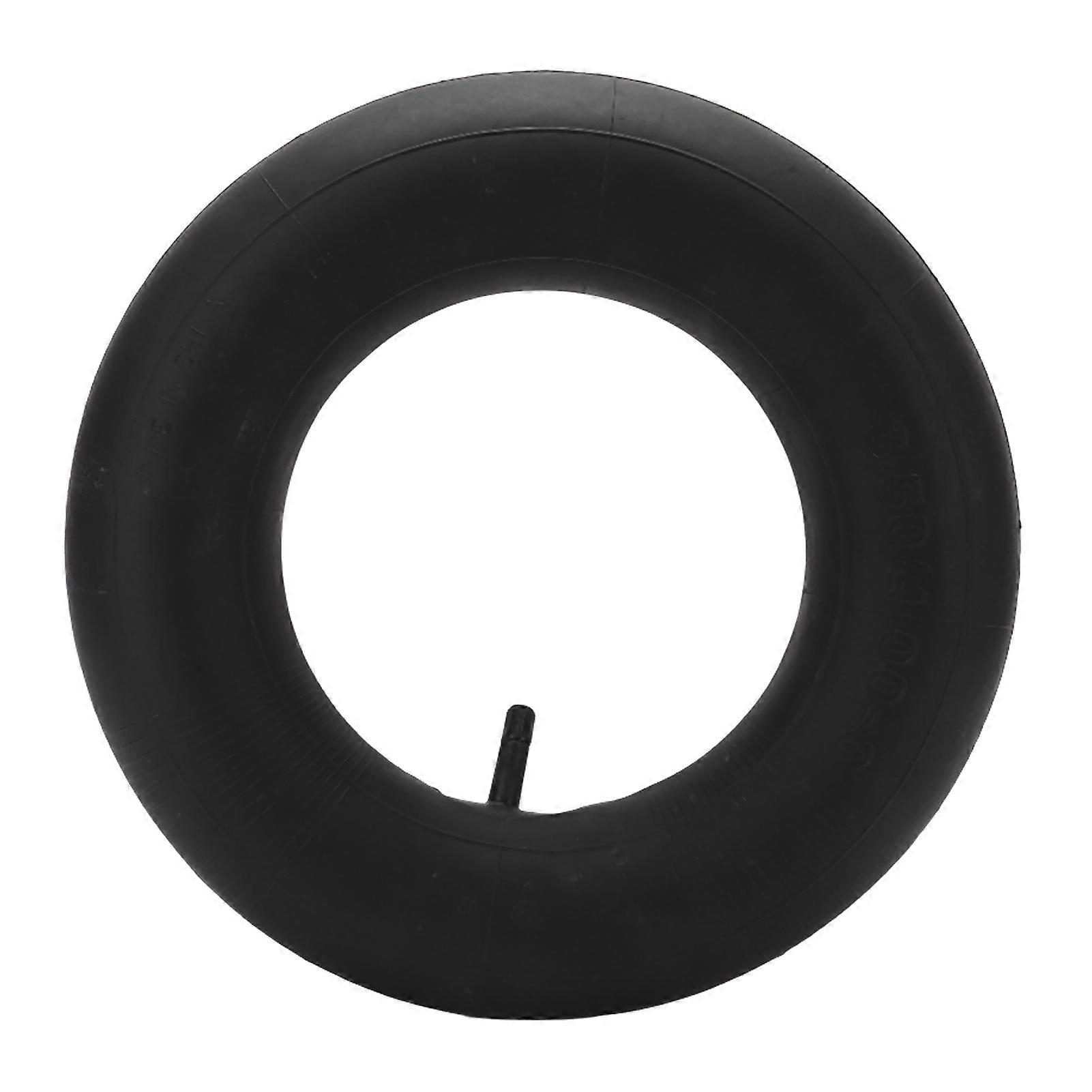 3.50/4.00-6 inner tube with straight valve for hand trucks, lawn mowers, garden carts and wheelbarrows