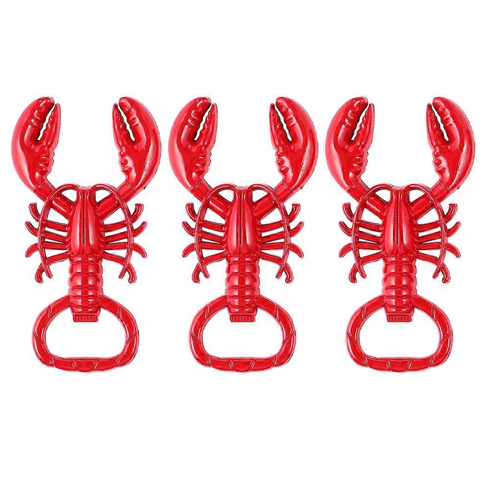 Multi Purpose Bottle Opener Chic Design Zinc Alloy For Home Hotel And Outdoor Use 3Pcs