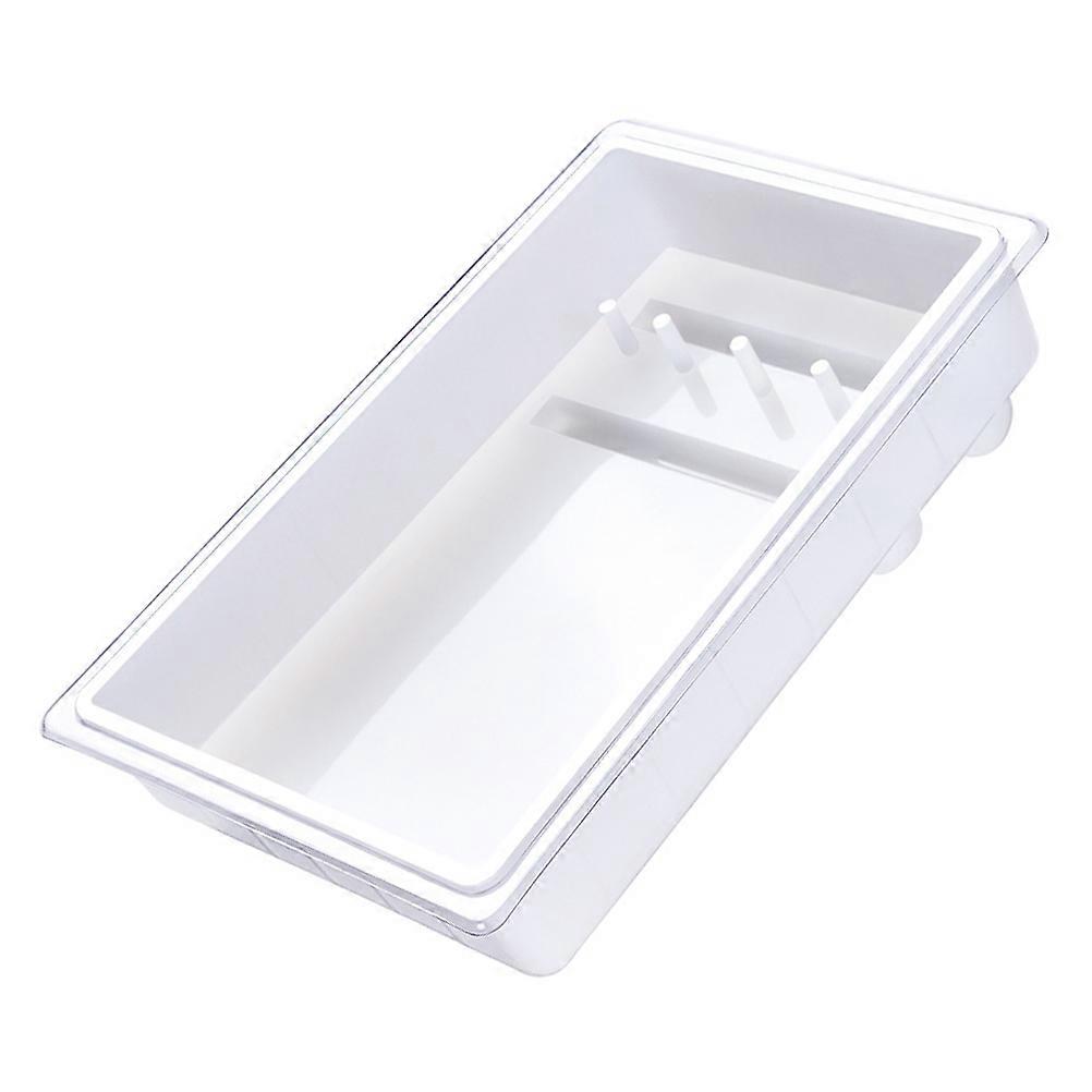 DIY Kalimba Mold for Thumb Piano Making in Silicone Material White Color Fits 17 Keys