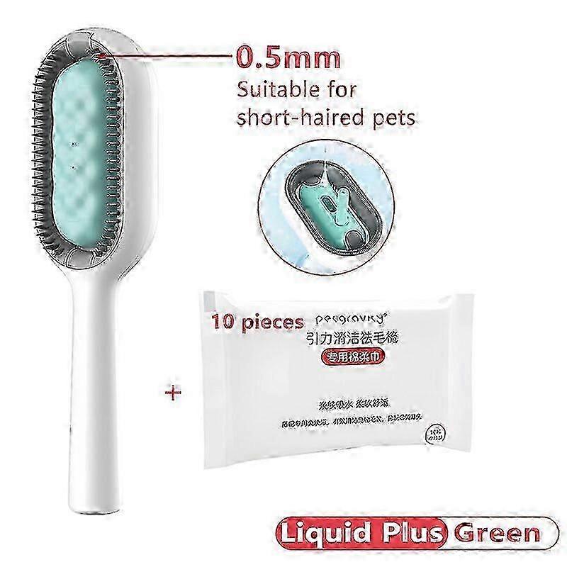 Double-Sided Pet Hair Removal Brushes with Water Tank for Effective Cleaning, Deshedding, and Grooming for Cats and Dogs