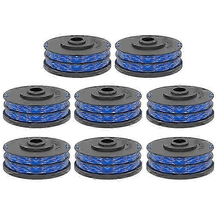 8db RAC123 fűnyíró orsó, amely kompatibilis a Ryobi RLT6030 / RLT5127 / RLT5027 / RLT4125 / RLT4027 fűnyíró cseréjével P