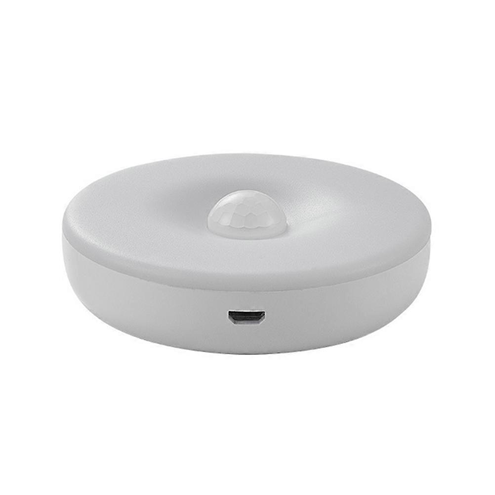 USB Rechargeable LED Motion Sensor Light, Wireless Induction Night Lamp for Stairs, Closets & Bathrooms, Magnet Design, Auto Shut off