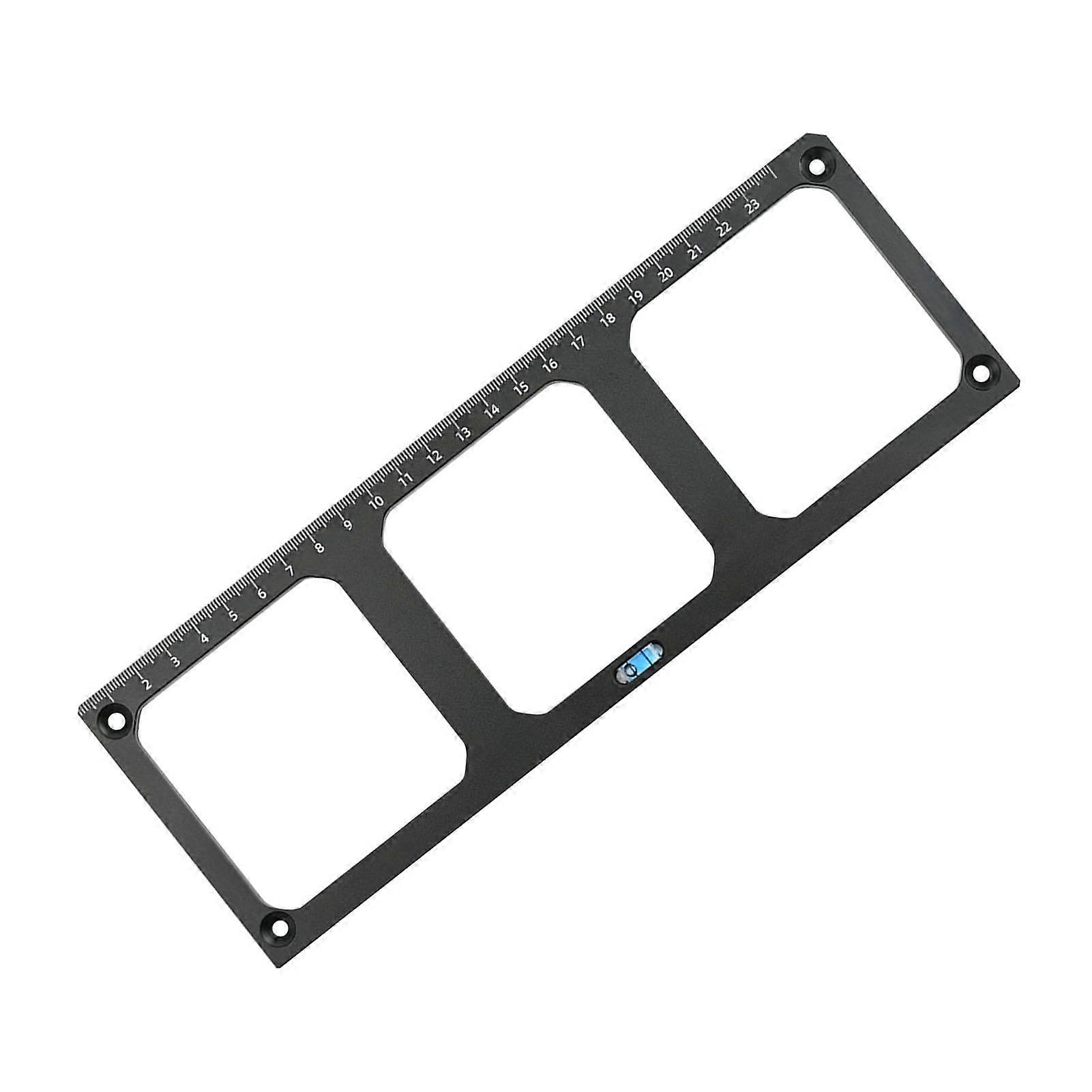 Socket hole template for woodworking  Wall socket contour drawing template