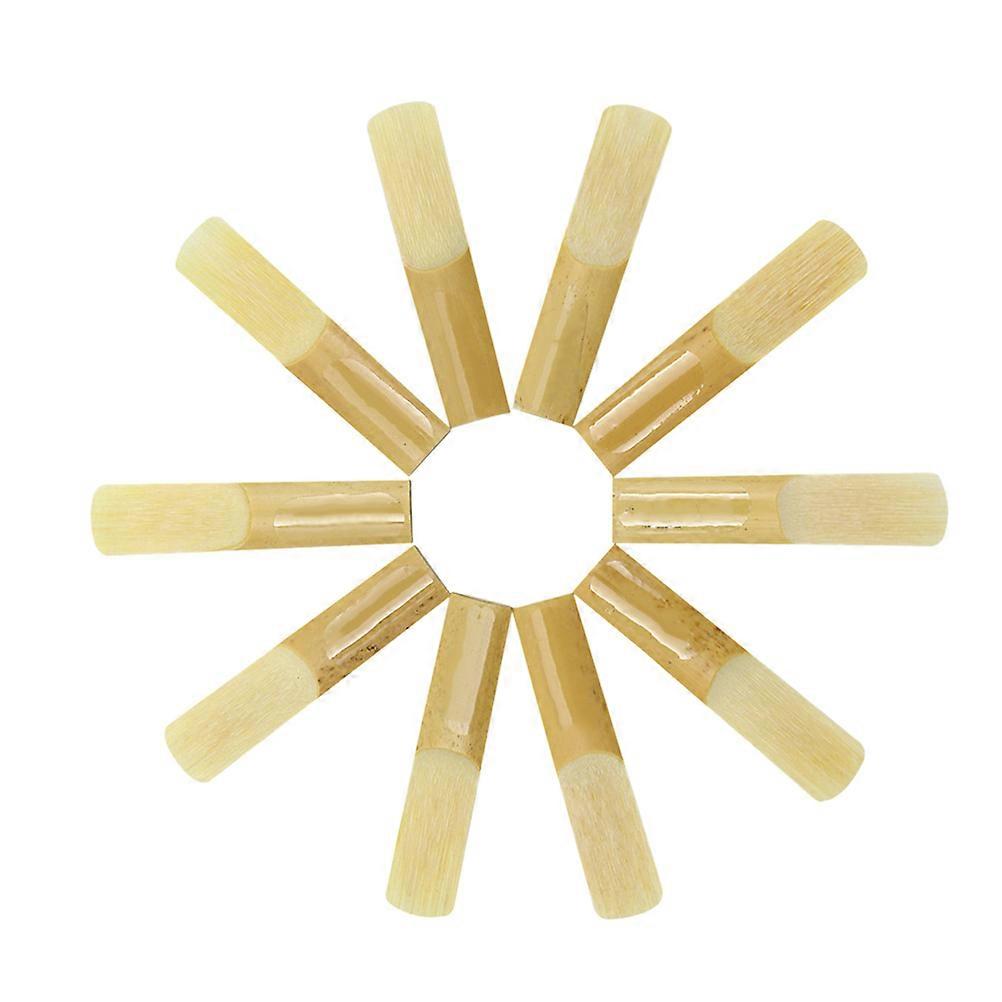Saxophone Accessories for Professional Players Music Practice and Performance Bamboo Material 2.5 2-1/2 10Pcs