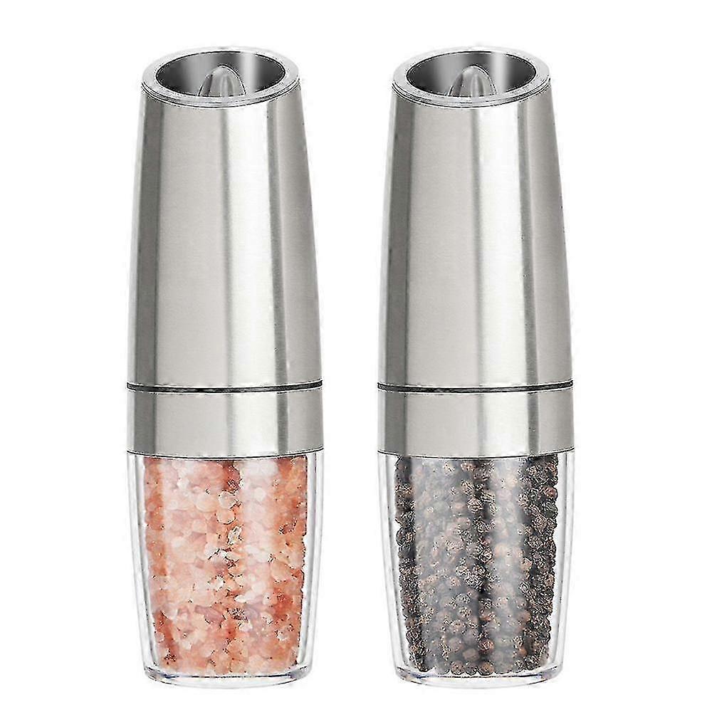 Automatic Adjustable Electric Salt and Pepper Grinder Set