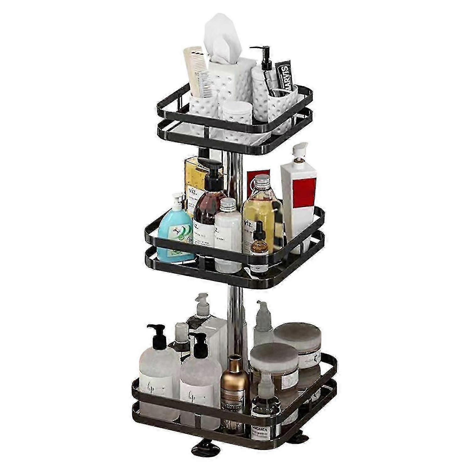 360 Degree Rotating Multi-Layer Spice Rack for Kitchen Countertop Heavy Duty