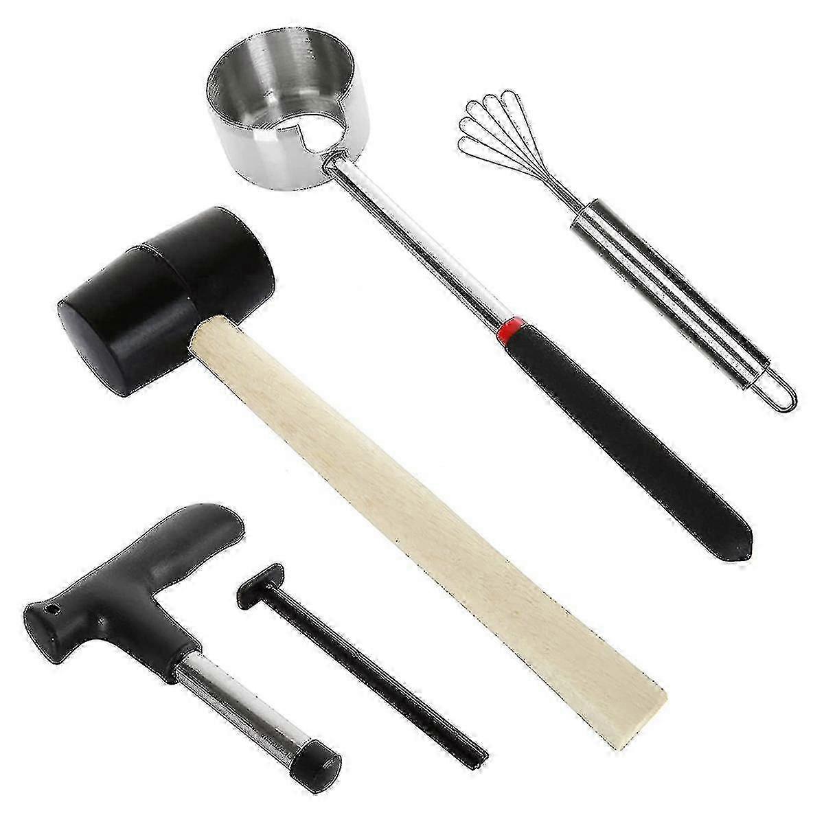 Coconut Stainless Steel Opener Kit for Coconuts