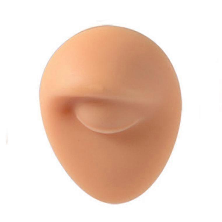 Silicone Eye Model for Eyebrow Tattoo Training and Simulation