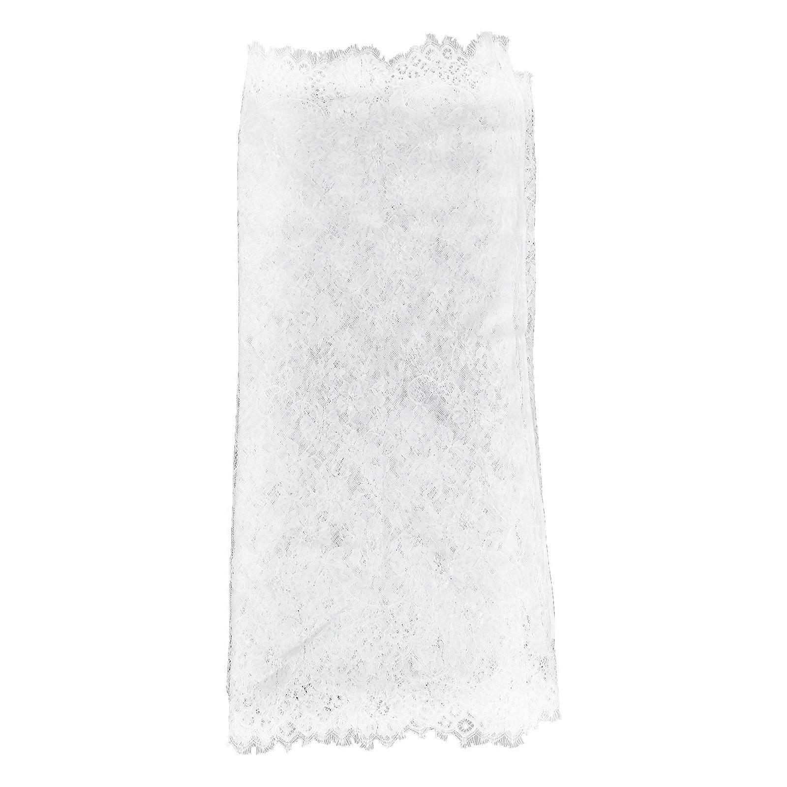 Table Runner Wedding Decorative Rustic Style White 300X75CM Foldable 1Pack