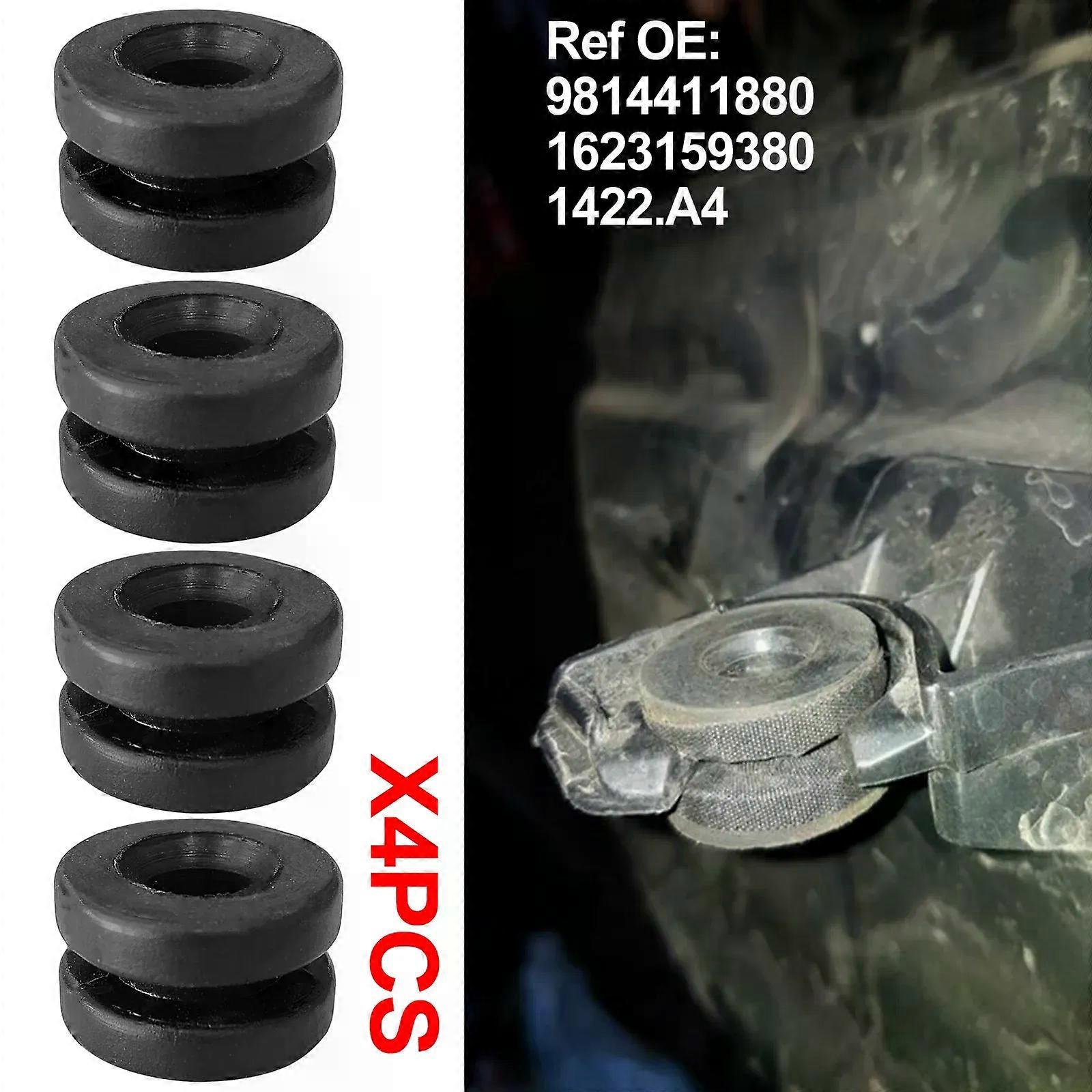 4X עבור סיטרואן C3 C4 II AIRCROSS PICASSO CACTUS BERLINGO קופצני אוויר מסנן תיבת דיור הרכבה גומי לולאה מאגר 1623159380