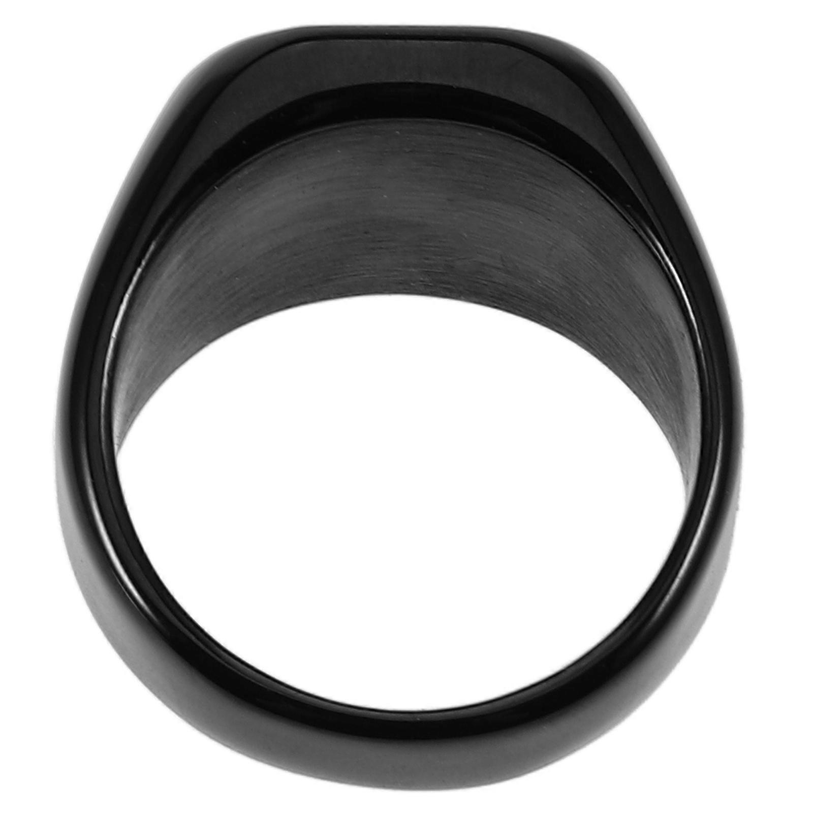 Titanium Rings For Men Square Ring Finger Jewelry for Man Smooth Surface Wedding Banquet 1Set