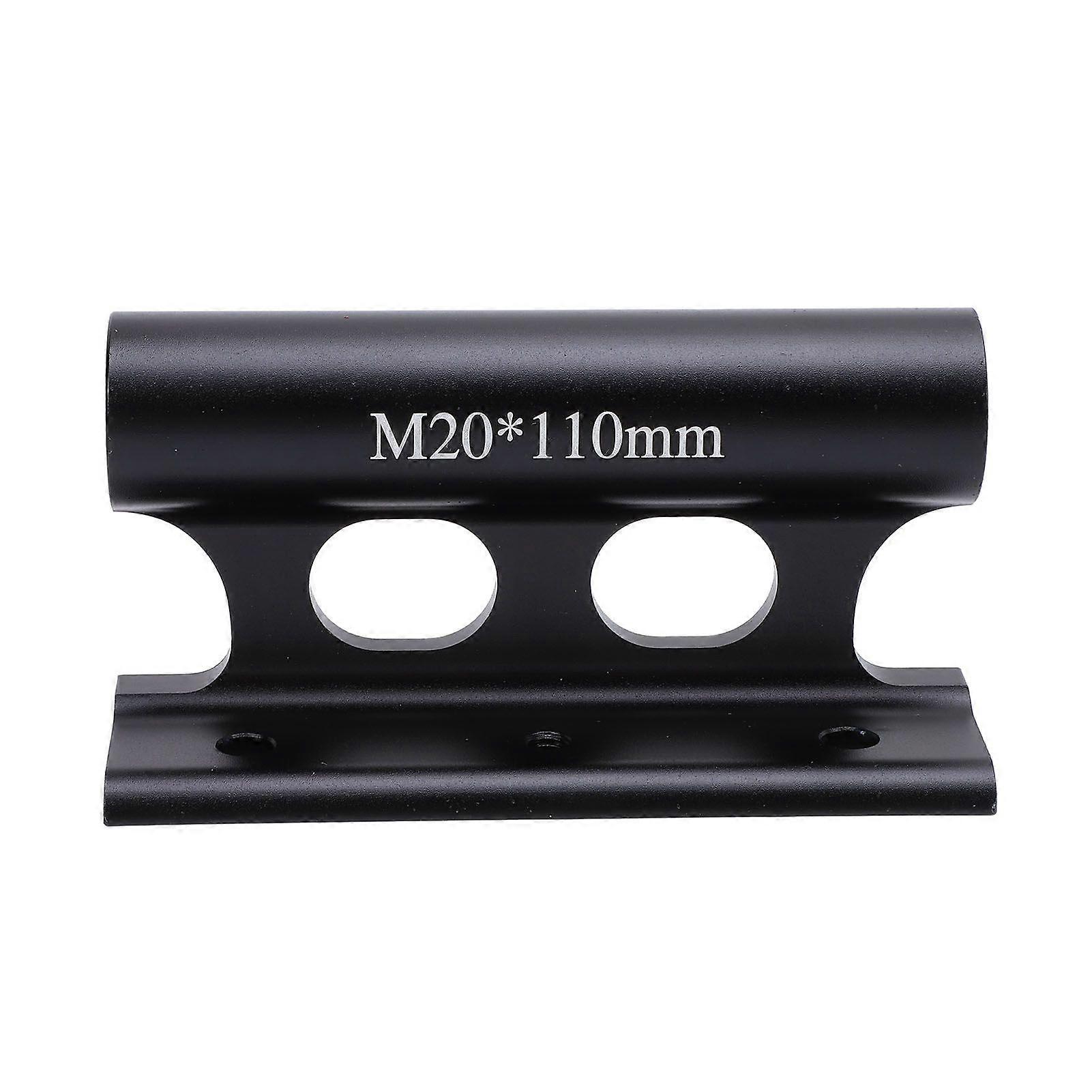 Bike Fork Mount Block Aluminum Alloy M20 X 110 Easy To Install Lightweight Bike Fork Mount Thru AxleYMQX)