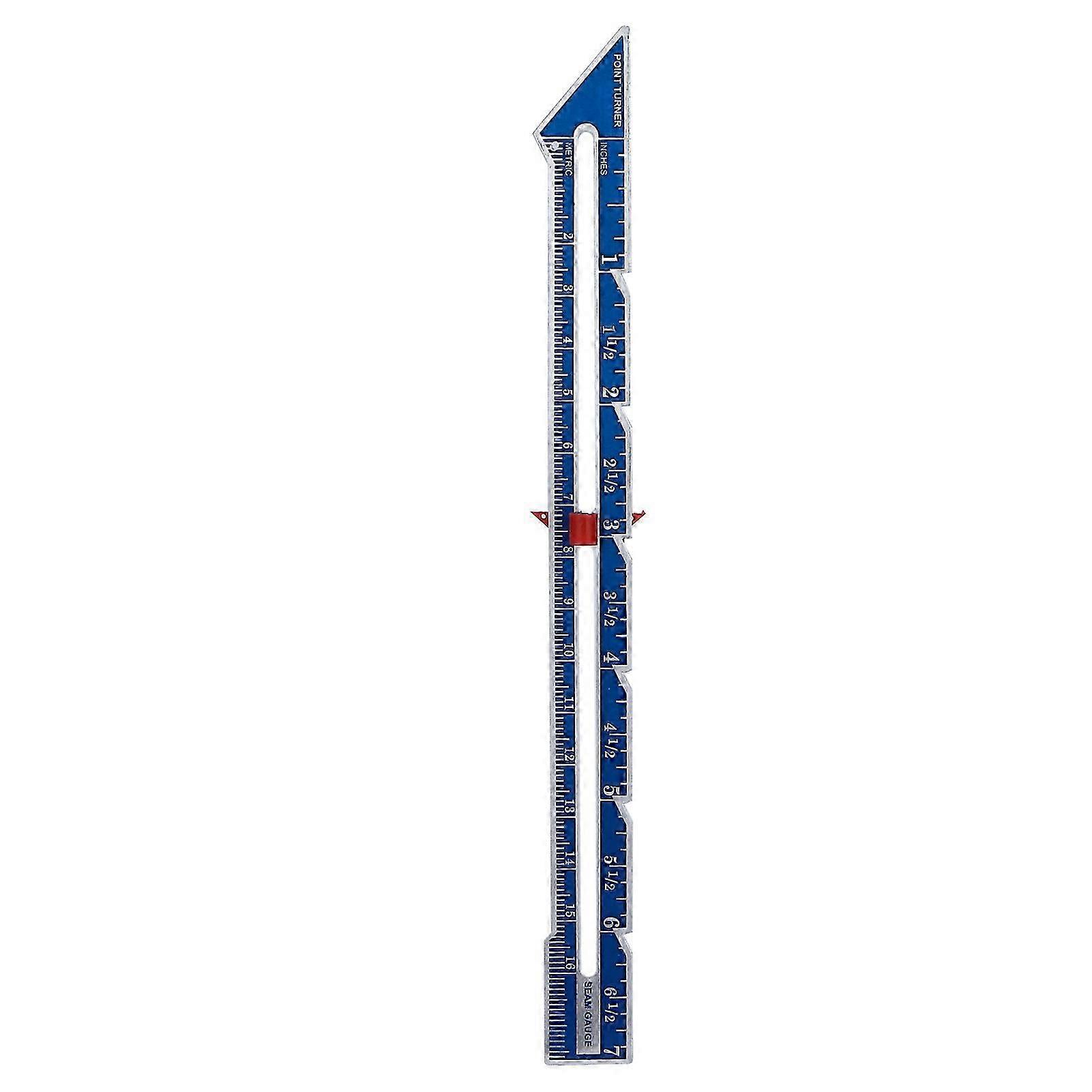 2025 Latest Model Quilting Ruler Seam Allowance Pointed Edge Sewing Measuring DIY Tools fo