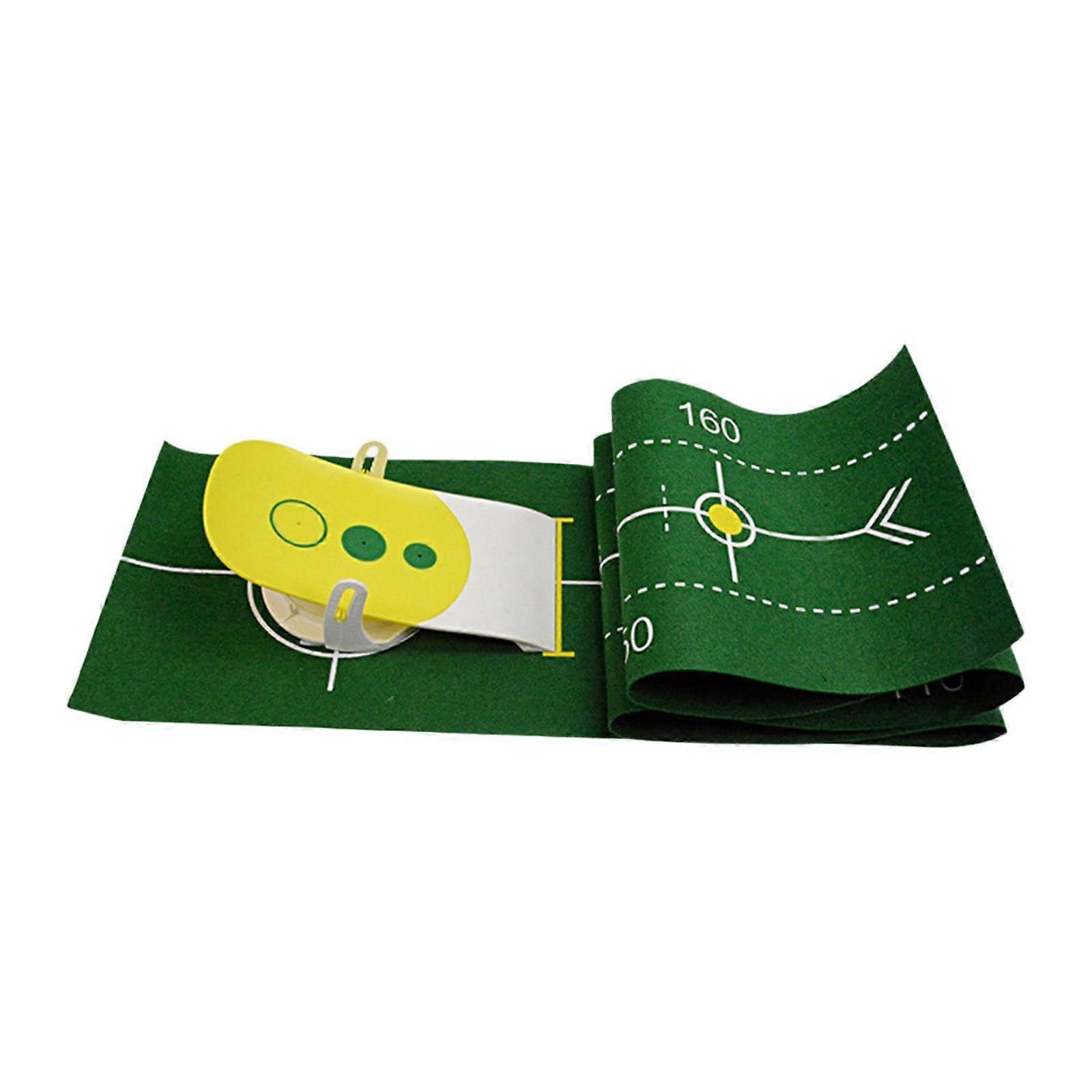 Golf Putting Mat For Indoor And Outdoor Use In The Garden And Backyard To Improve Putting Skills